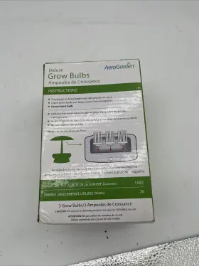 100633 Aerogarden 3-pack Deluxe Grow Bulbs 26 Watts 1560 Lumens Model #3