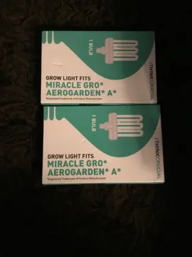 300409aa Aerogarden 2x Replacement Deluxe Grow Bulbs Miracle Gro/elite Pro 200 Veggie