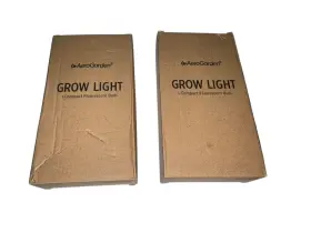 Aerogarden 810705132285 Grow Light Bulb Cfl Compact Fluorescent Lot Of 2 New Hydroponics