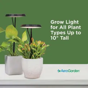 980203-0100-02 Aerogarden Stem 10w Led Cream Tabletop Grow Light #2