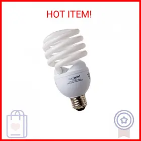 Flc32d-u-a Agrobrite Hydrofarm Flc32d Compact 32 Watt 6400k Fluorescent Spiral Grow Lamp