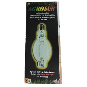 Busuhl400hzas Agrosun 638104501408 Gold Halide Mh Lamp 400w High Output Horizontal -