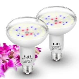 Alide Aldb3152 Full Spectrum Led Plant Grow Light Bulbs 15w000lm E6 Floodlight Sun Br30 2