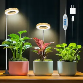 Aokrean Bl-b10d Plant Grow Light 48 Leds Full Spectrum Lights For Indoor Plan... Fast Ship