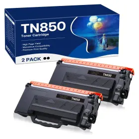 Mfc-l5700dw Aolibe B0bl273lfz Tn850 Tn880 Toner Cartridges Compatible For Brother Hl-l6200dw 2pk