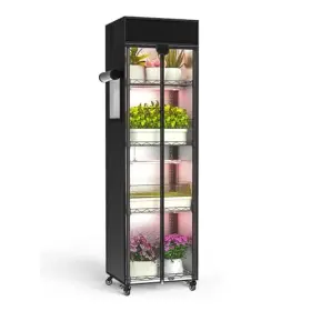 Aouipris 612715035897 Indoor Greenhouse With Grow Light 5 Tier 15.7 Inch 5-tier