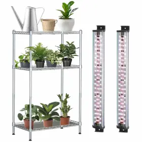 At-ps-40w Aplant Plant Stand With Grow Lights For Indoor Plants - 3-tier Shelf Plan