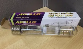 Apollo Horticulture 676758701003 New Metal Halide 400 Watt Grow Lamp Light Bulb 36 000 Lumens