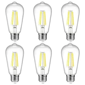 St19-6040 Ascher Vintage Led Edison Bulbs 6w Equivalent 60w Non-dimmable High Brigh