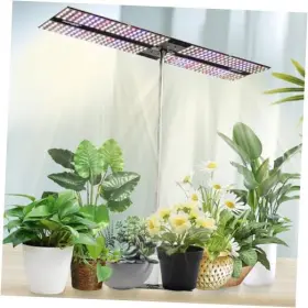 200w Aspiretek 732233390503 Led Grow Light On Stand For Indoor Plants Desktop Plant Growing 320leds