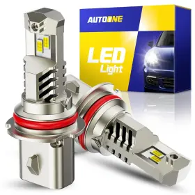 Jf900710s07031 Autoone 9007 Led Bulb 800% Brighter 3 Min Quick Install 20 Years Lifespan