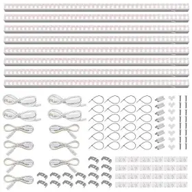 800w Bailina Lighting Electric Appliance Co. Ltd Qf24 Led Grow Light 144w 6 X 24w Equivalent 2ft T8 Full Spectrum High #3