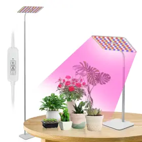 Bd18 Bestva 18w Grow Lights For Indoor Plants With Stand Full Spectrum Led Plant