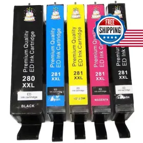 Cli-281xxl Bj-ink B0dydmt8c8 Compatible Cartridge Pgi-280xxl 280 281 Work With Pixm