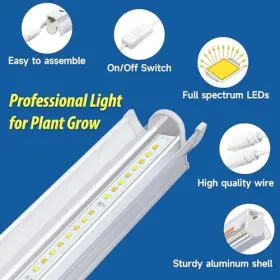 Bokeedo 717981463730 Plant Lights For Indoor Growing Seedlings - 16 In Long 4 Count Pack Of 1 #3