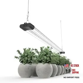 Boost Lighting Inc. 860001930122 Led Grow Light Full Spectrum Linkable 5000k Daylight 660nm 4ft 1-pack