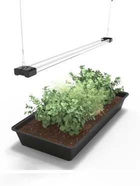 Dygl46blks1b Boost Lighting Inc. Seed Starter Grow Light 4ft Full Spectrum Linkable 5000k Daylight 660nm