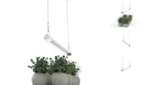 Gcsxxwhta1 Boost Lighting Inc. Led Grow Light 2ft Full Spectrum Compact Linkable Fixture For 2 Ft