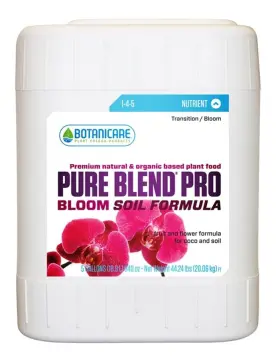 Bcpbps5 Botanicare Soil Pure Blend Pro Bloom Formula 5 Gallon - Nutrient