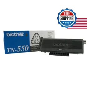Brother B000bqo3fq Tn-550 5240 5250 5280 8060 8065 8670 Toner Cartridge Black In Retail Pac