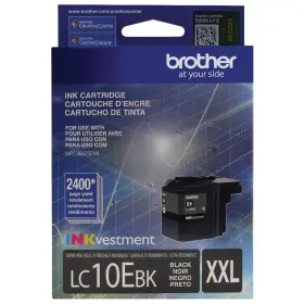 B00zch1miu Brother Lc10ebk Super High Yield Black Ink Cartridge - 2 400 Pages