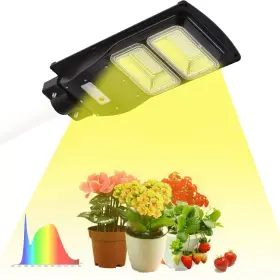 Bsod 191813889088 Solar Grow Lights For Outdoor Plants Cordless Full Spectrum Growing Led
