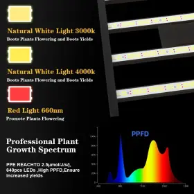 Cg-sz-1 Canagrow Cg2400 Led Grow Light For Indoor Plants 4x4ft Coverage With High Yield Diodes #2