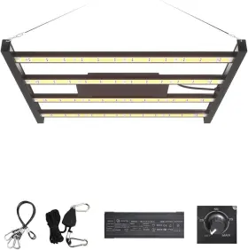 Cg-sz-1 Canagrow Cg2400 Led Grow Light For Indoor Plants 4x4ft Coverage With High Yield Diodes