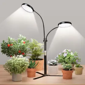 Lel111 Cgjheline Grow Light For Indoor Plant 6000k Full Spectrum Lights