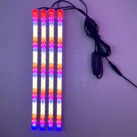 Cholas 738866080453 4 Tubes Mix 60w Led Plant Grow Light Strips Full Spectrum For Indoor Plants