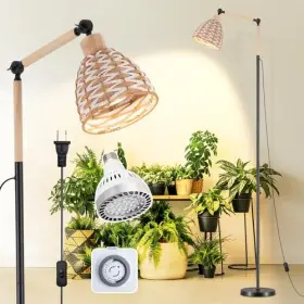 Cofiveevo 739503656567 30w Vertical Plant Growth Lamp 70 Inch Indoor Full Spectrum 72 Black