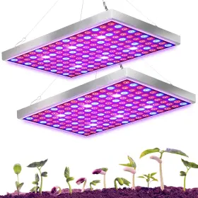 Gw150rbw Diboys 606860348414 Led Grow Light For Indoor Plants 45w Plant Lights Full Spectrum Panel L