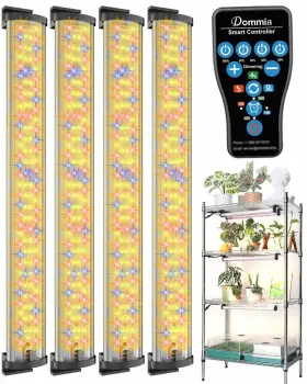 Dm-80al Dommia Grow Lights 80w Dimmable Light Strip With 3 Spectra Modes Ip54