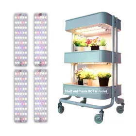 Ds12-40d Dommia Grow Lights 40w Linkable Indoor Plant Light Full Spectrum ... Fast Ship