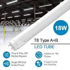 Swt81824a2120 Dongguan Qixin Lighting Co. Ltd. Cnsunway T8 Led Bulbs 4 Foot Type A B Tube Lights 18w 2400lm Frosted Cover #3