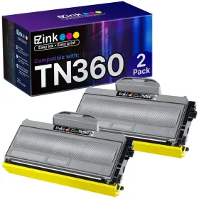 B00t6rwjmu E-z Ink Compatible Toner Cartridge Replacement For Brother Tn330 Tn360 Tn-330 Tn