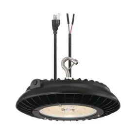 Gl11r150mh Envirolite Led Plant Grow Light 11 Inch 150w Full Spectrum Aluminum Round Black