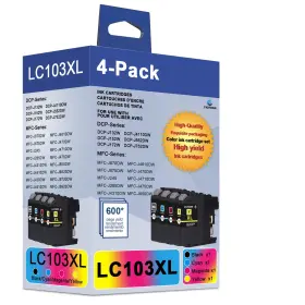 B0cq2h1vvg Fadfawn Lc103xl High Yield Ink Cartridges For Brother - 4-pack Bk/c/m/y