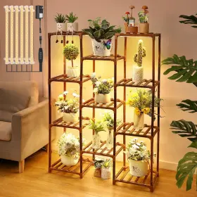 Dc-feekoon-0408 Feekoon Plant Stand With Grow Lights Indoor Shelf Full Spectrum L