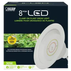 Glp8fs Feit Electric 017801743944 8 Inch 32w Led Full Spectrum Grow Light Glp8fs/clamp/32w/led