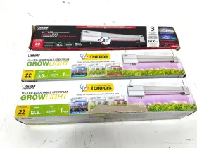 Feit Electric Glp12adjs/vm13.5wled Lot Of 3 12 Inch Led Adjustable Spectrum Plant Grow Light
