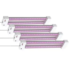 Glp24adjs Feit Electric Glp24adjs/32w/led/4 Grow Light Fixture 2ft 32w 4-pack Adjustable Spectrum Led White