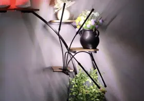 Fb-24 Florabeam Plant Grow Light - 6000k Full Spectrum With Adjustable Red And White Leds 10-l