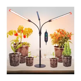 Frgrow 657381360966 3head Table Top Grow Lights For Indoor Plants Seed Starting Veget... Fast Ship