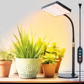 Frgrow 657381361017 25w Table Top Grow Lights For Indoor Plants Seed Starting Bonsai With Timer