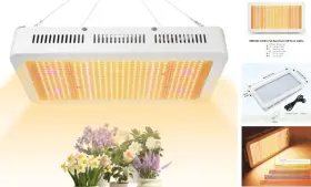 Zw0393-00-0 Furuo 1000w Large Led Grow Lights For Indoor Plants Full Spectrum 588 Leds Hanging