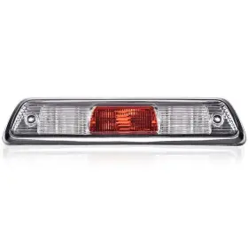 B09x5kprt7 G-plus Ford F150 09-14 Third Brake Light Rear Center Roof Cargo Clear Red Lens