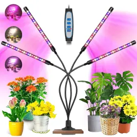 Bl-c80b Garpsen Grow Lights For Indoor Plants 80 Leds Full Spectrum Plant Light With