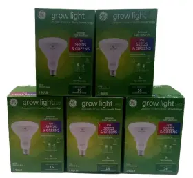 Br30 Ge 043168503129 5 Grow Light Led Bulb For Seeds And Greens Medium Base 9w