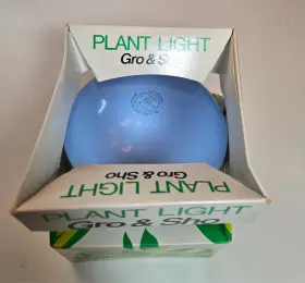 150r40 Ge 043168906562 Vintage Gro-n-sho Plant Light 150w Lamp #150r40/pl New Old Stock #3